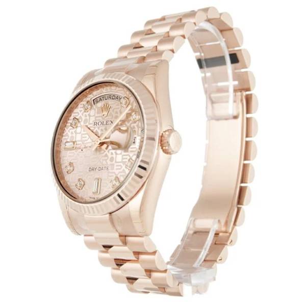 Replica Rolex Day-Date Rose Dial 118235 F 36 mm