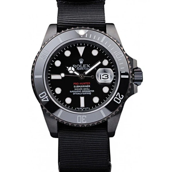Superclone Rolex Submariner Black Dial REP016826