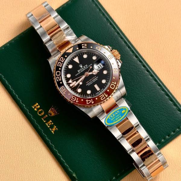 Replica Rolex GMT-Master Black Dial 126711CHNR Root Beer