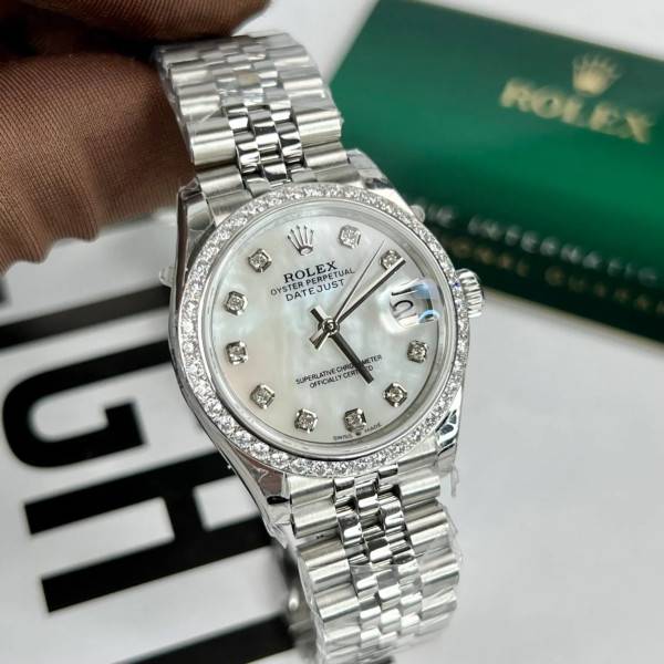 Replica Rolex Datejust Mother of Pearl – White Dial 116244 36 mm
