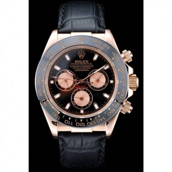 Replica Rolex Daytona Black Dial REP016831