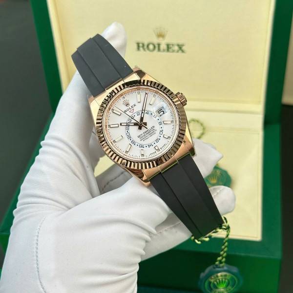 Superclone Rolex Sky-Dweller Intense white Dial 336235