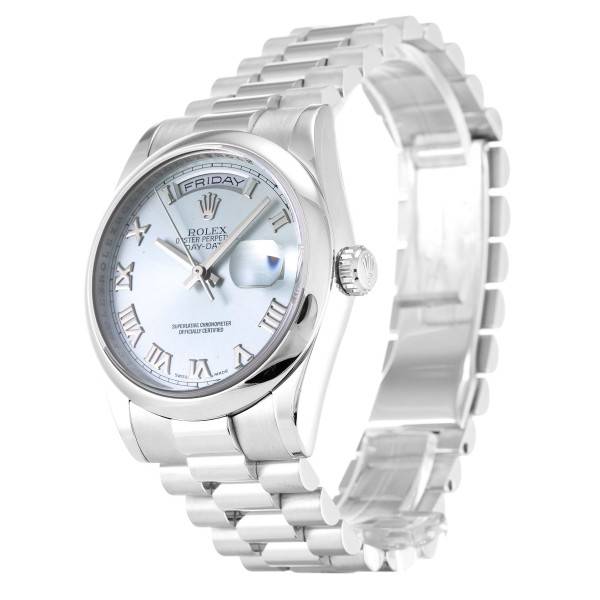 Replica Rolex Day-Date Blue Dial 118206 36 mm