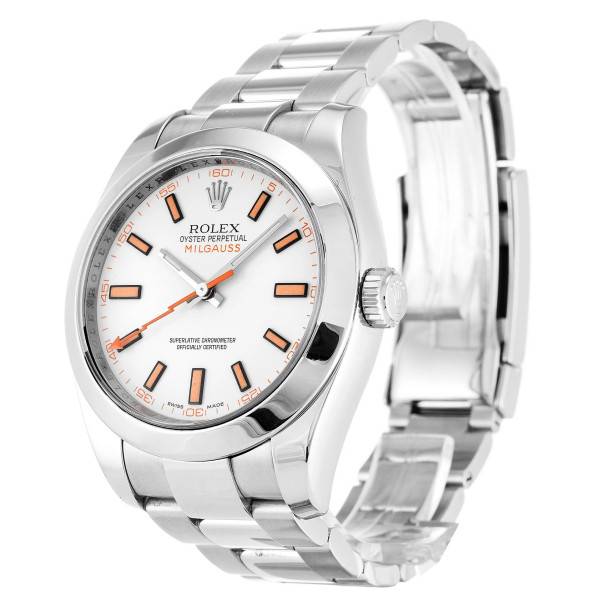 Replica Rolex Milgauss White Dial 116400