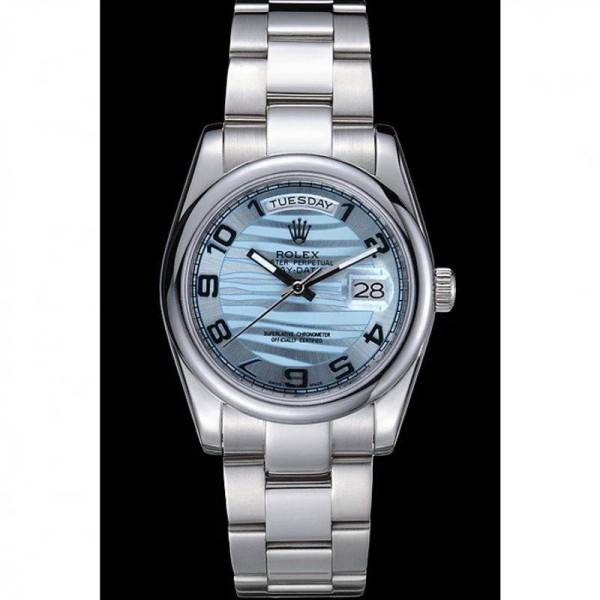 Replica Rolex Day-Date Blue Dial 7470 36 mm