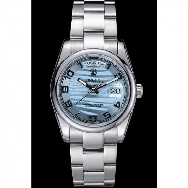 Replica Rolex Day-Date Blue Dial 7470 36 mm
