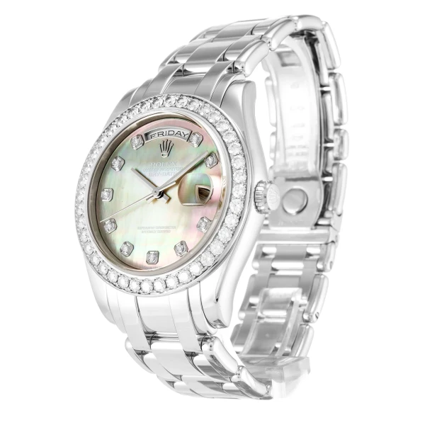 Replica Rolex Day-Date Mother of Pearl – Black Dial 18946 36 mm