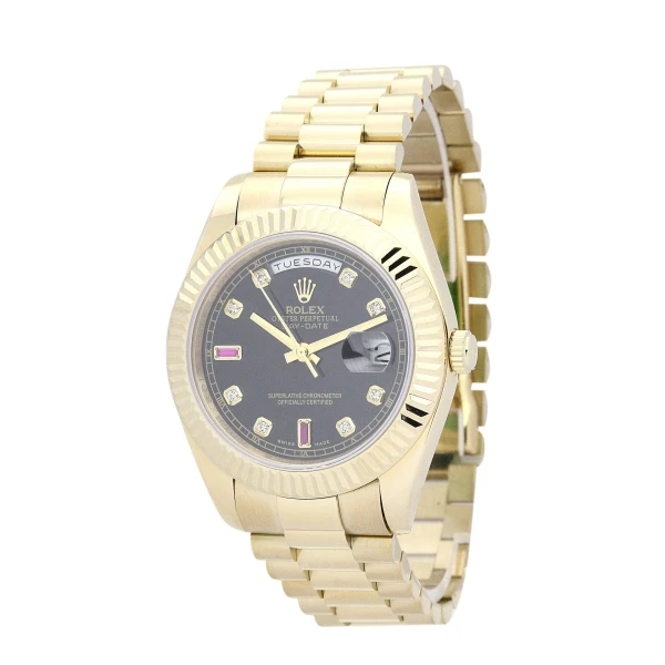 Replica Rolex Day-Date Black Dial 118238 36 mm