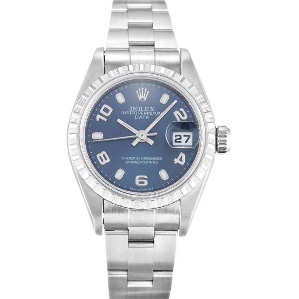Replica Rolex Oyster Perpetual Lady Blue Dial 79240 26 mm