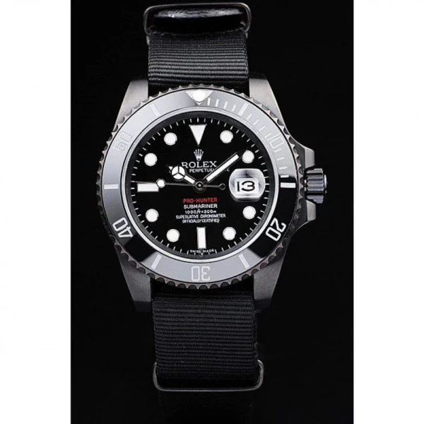 Superclone Rolex Submariner Black Dial REP016826