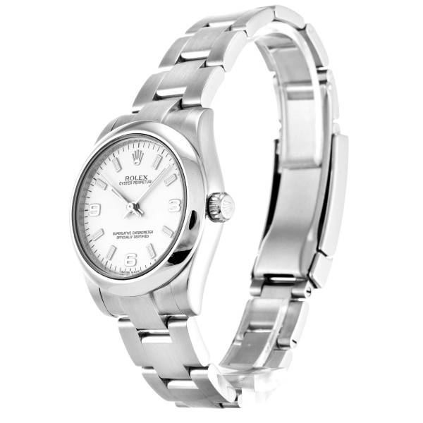 Replica Rolex Oyster Perpetual Lady White Dial 177200-2 31 mm