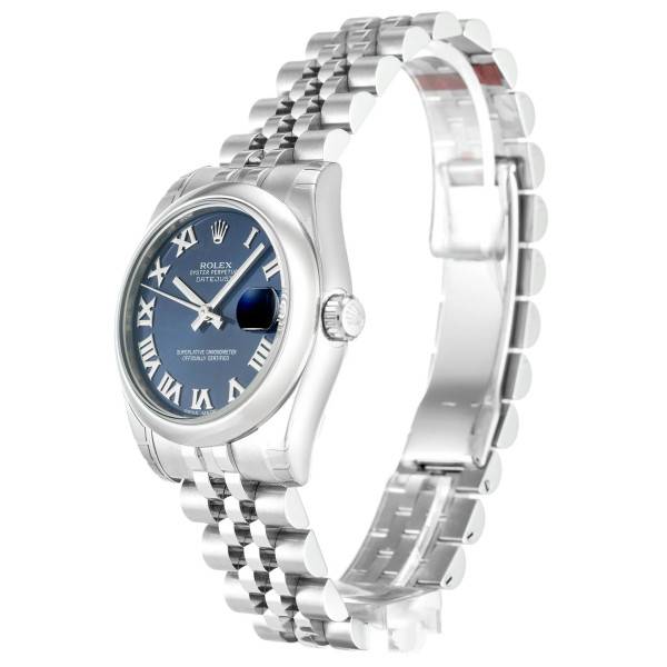 Replica Rolex Lady-Datejust Blue Dial 178240 Jubilee 30 mm