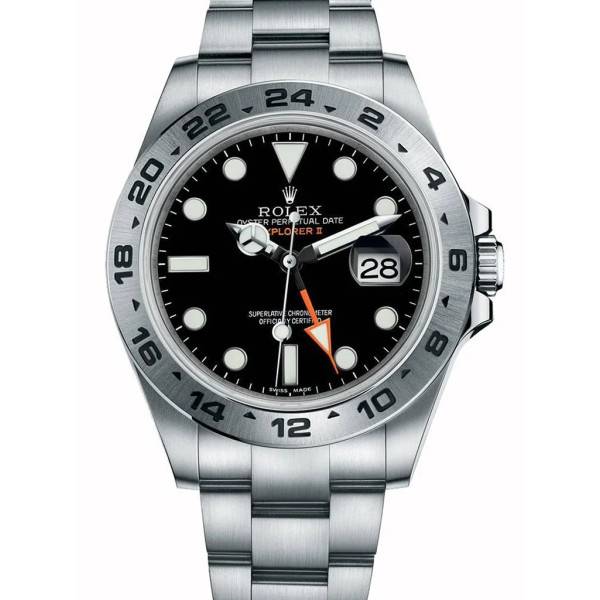 Replica Rolex Explorer II Black Dial 216570 BKSO