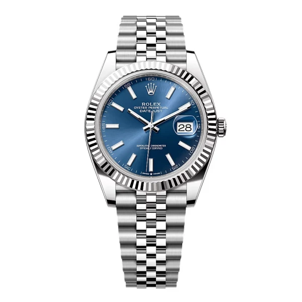 Rolex Datejust Blue Dial 126334 Jubilee 41 mm