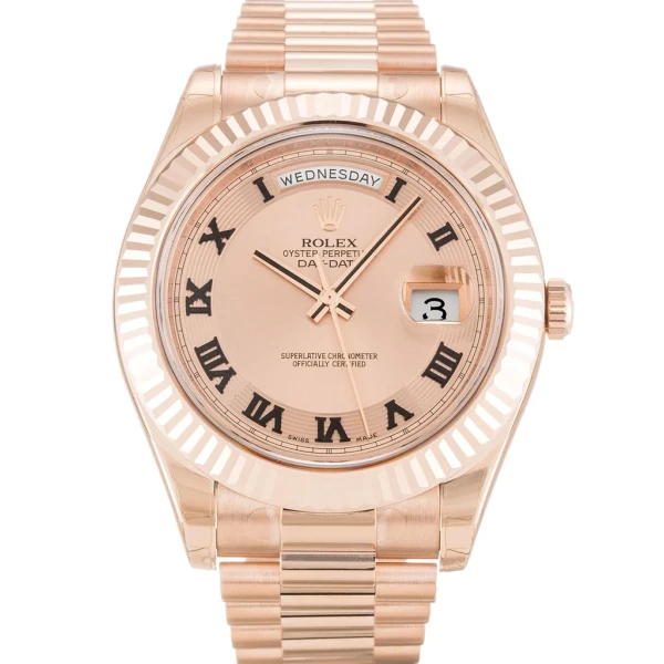 Replica Rolex Day-Date II Rose Dial 218235 40 mm