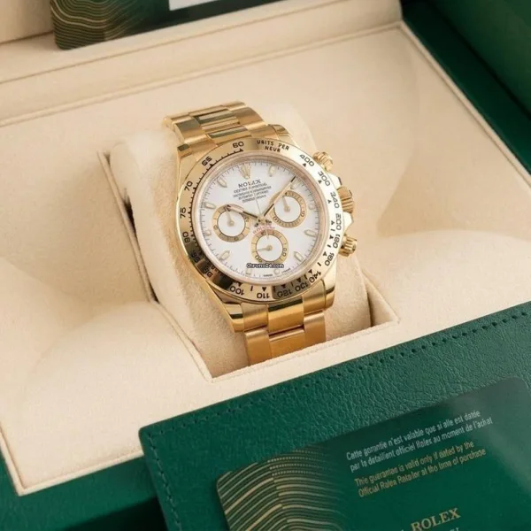 Rolex Daytona yellow gold reference 126508 champagne dial 2026 retail price